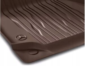 Dywany Gumowe Przód Mercedes-Benz EQE V295 Balao Brown